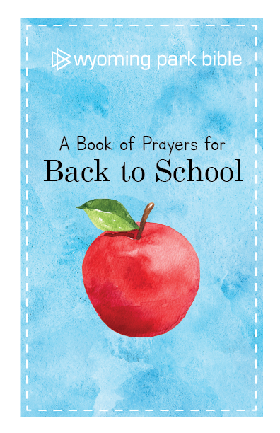 A Book of Prayers for Back to School